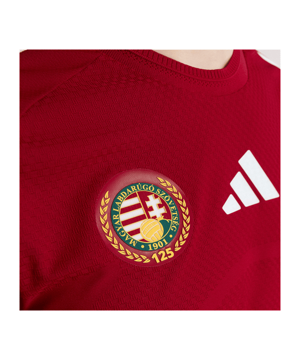 adidas Ungarn Authentic Trikot Home WM 2026 Rot - rot