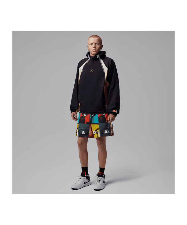 Jordan Brooklyn Printed Mesh Short Weiß F100 - weiss