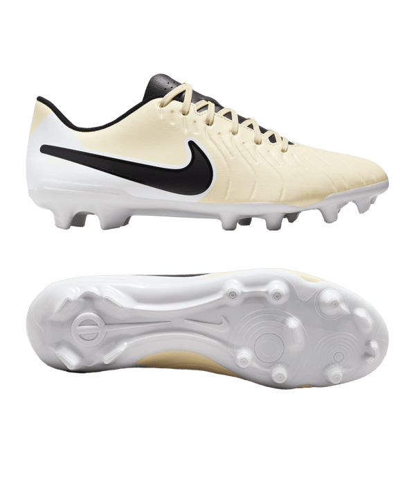 Nike Tiempo Legend X Club FG/MG Mad Ready Beige Schwarz F700 - beige