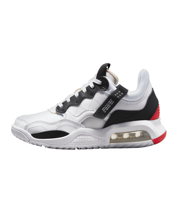 Jordan MA2 Damen Weiss Schwarz Rot F106 - weiss