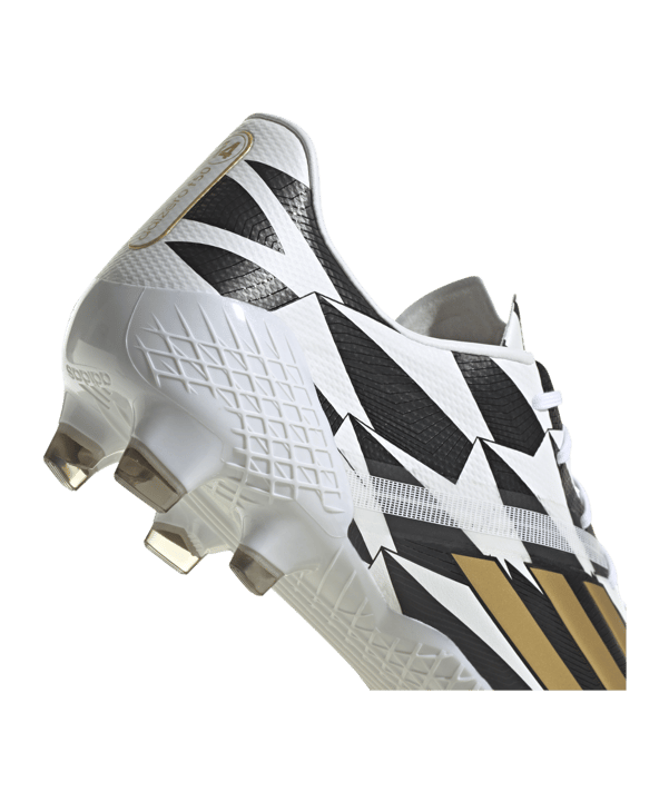 adidas F50 Adizero IV FG Speed Legacy Weiss Gold Rot - weiss
