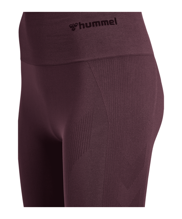 Hummel Tif Seamless HW Tight Damen Braun F8016 - braun