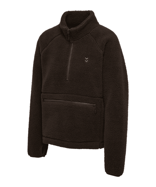 Hummel Pulse Fleece Sweatshirt Damen Schwarz F2850 - schwarz