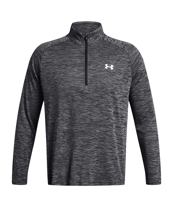 Under Armour Tech Textured 1/2 Zip Top Schwarz F001