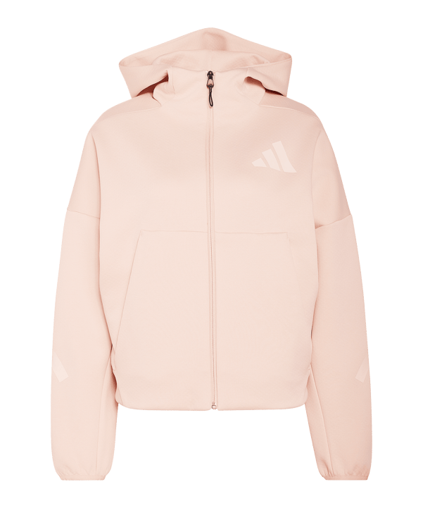 adidas Z.N.E. Kapuzenjacke Damen Rosa - rosa