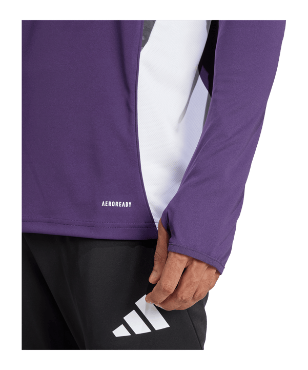adidas Manchester United Training Sweatshirt Lila - lila