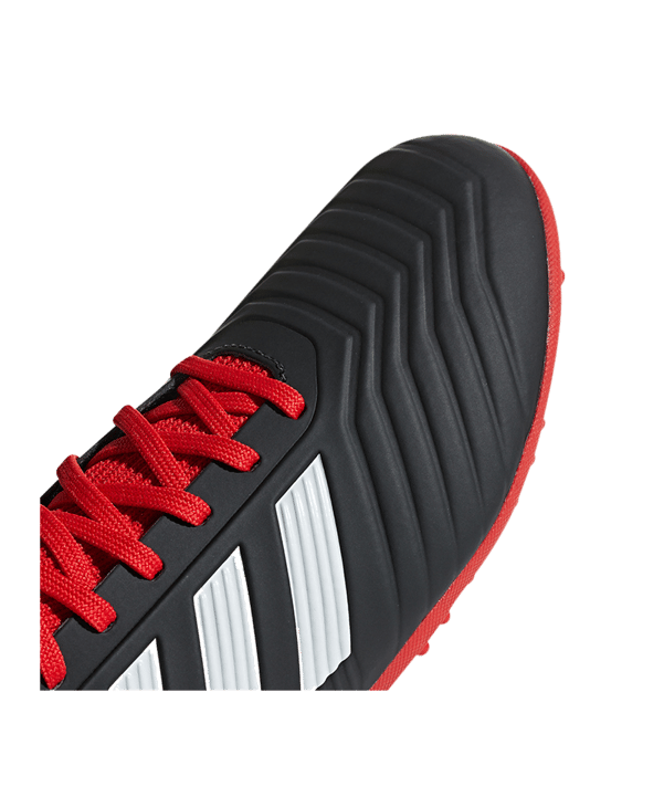 adidas Predator Tango 18.3 TF J Kids Schwarz Rot - schwarz