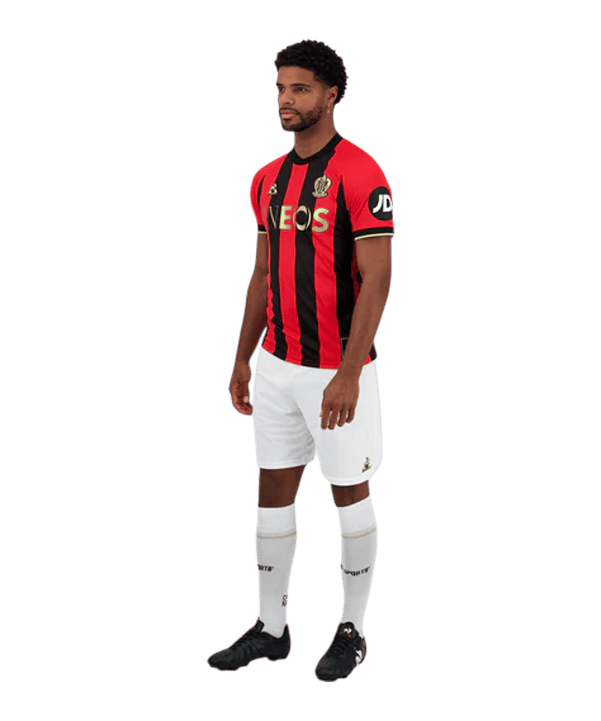 Le Coq Sportif OGC Nizza Trikot Home 2024/2025 Rot - rot