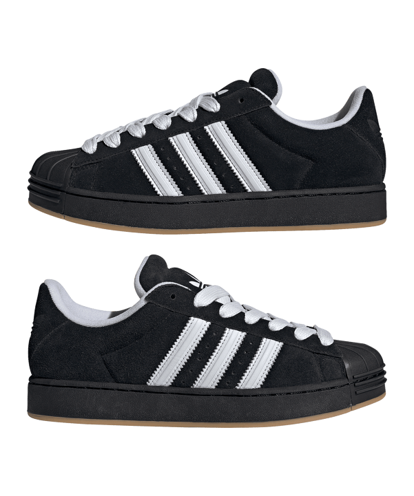 adidas Superstar St Schwarz - schwarz