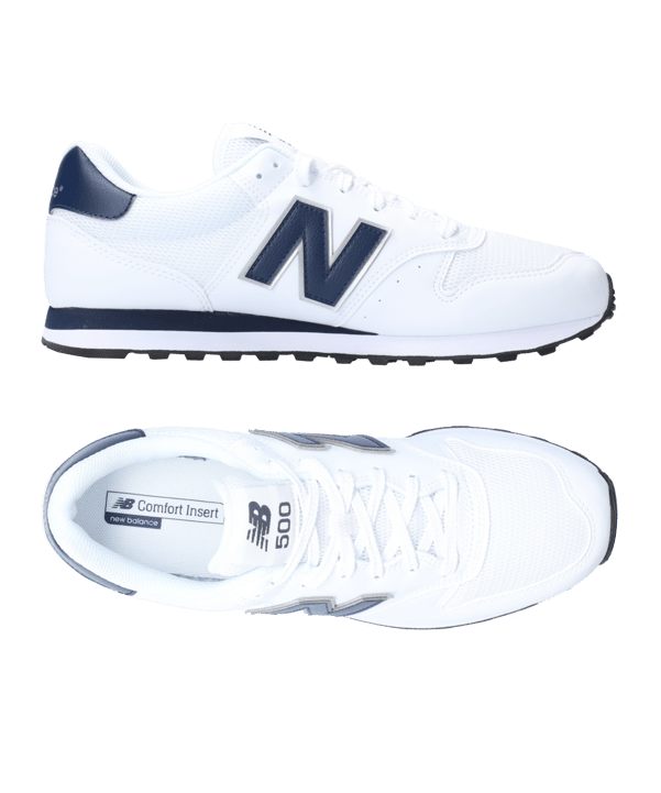 New Balance 500 Weiss Blau FRS1 - weiss