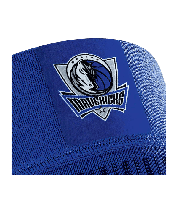 Bauerfeind NBA Dallas Mavericks Sports Compression Support Kniebandage Blau