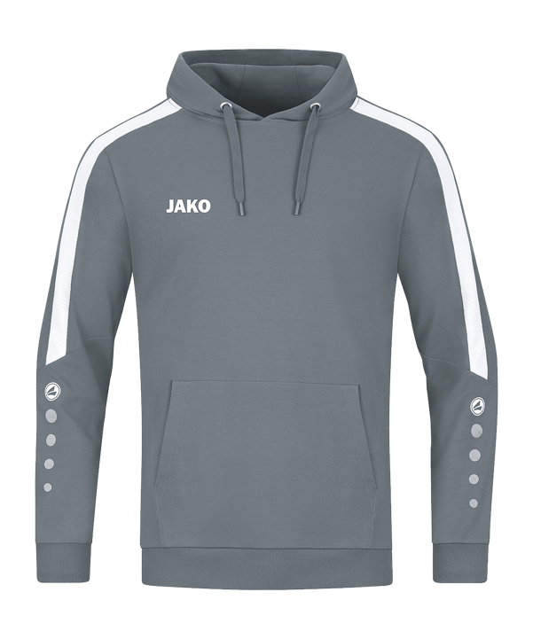 JAKO Power Hoody Grijs K840 - grijs