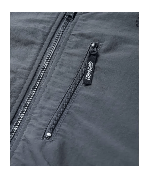 Gramicci Reversible Fleece Jacke Blau - blau
