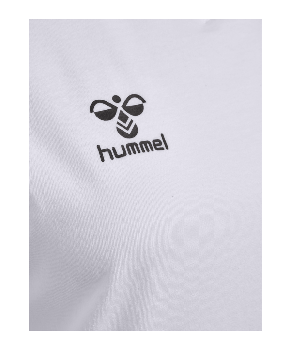 Hummel AUTHENTIC CO T-Shirt Damen Weiss F9001 - weiss
