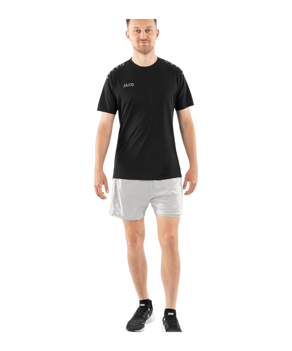 JAKO 2-in-1 Power Korte broek Grijs K522 - grijs