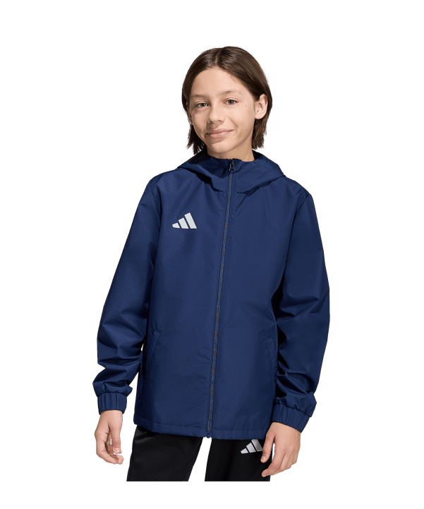 adidas Entrada 26 Jacke Kids Blau - blau