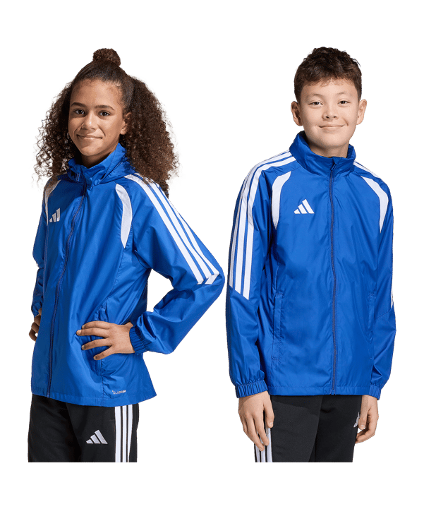 adidas Tiro 26 League Windjacke Kids Blau - blau