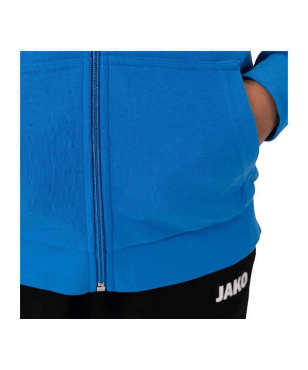 JAKO Base Veste à capuche Enfants Bleu C089 - bleu