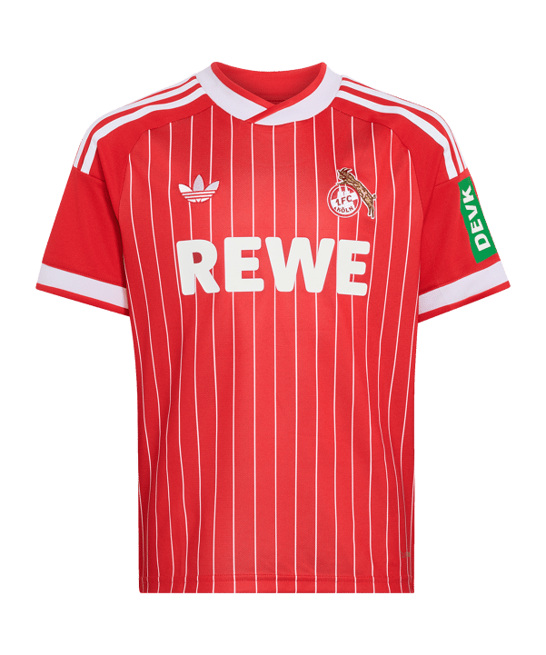 adidas 1. FC Köln Trikot Away 2026/2027 Kids Rot - rot