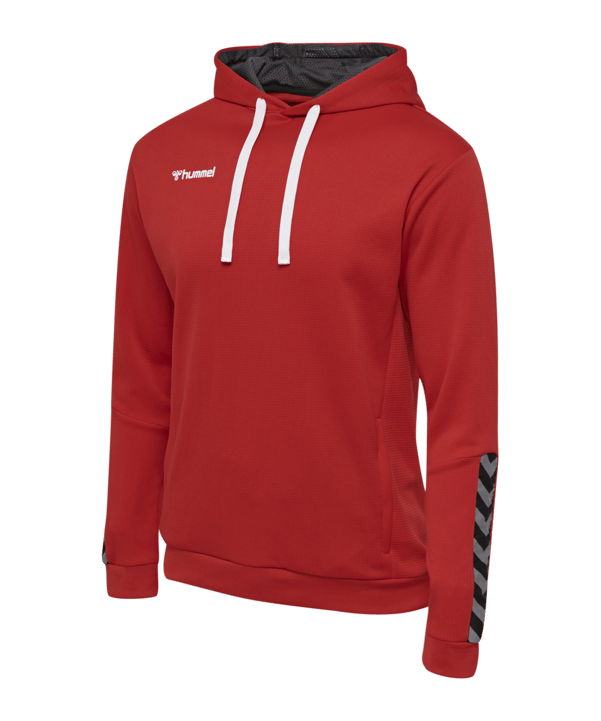 Hummel Authentic Poly Hoody Rot F3062 - rot