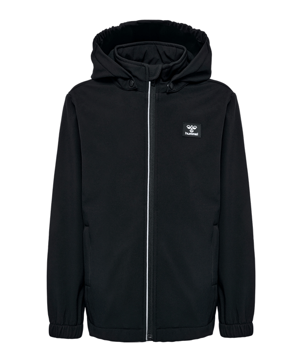 Hummel Mars Softshell Jacke Kids Schwarz F2001 - schwarz