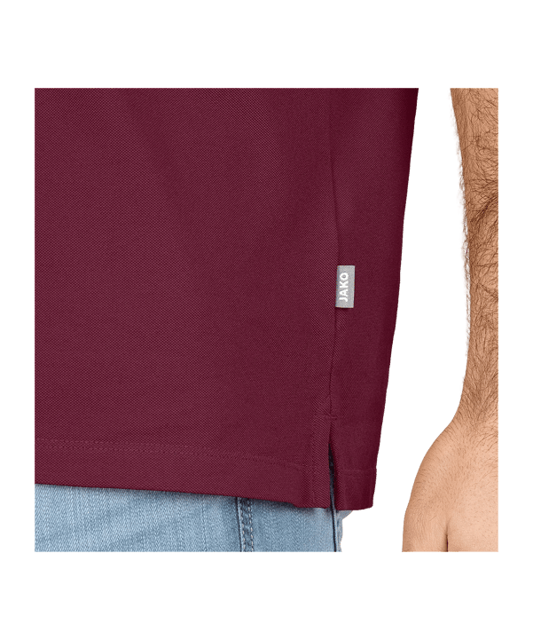 JAKO Doubletex Polo Marron C130 - brun