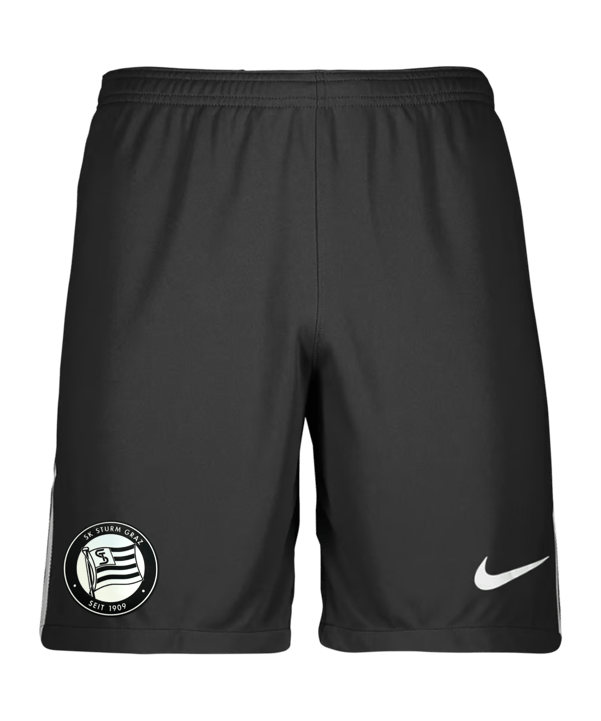 Nike Sturm Graz Short Home 2023/2024 Kids Schwarz F010 - schwarz