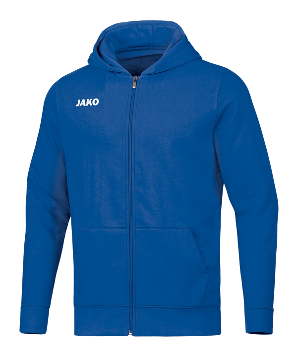 JAKO Base Veste à capuche Enfants Bleu C004 - bleu