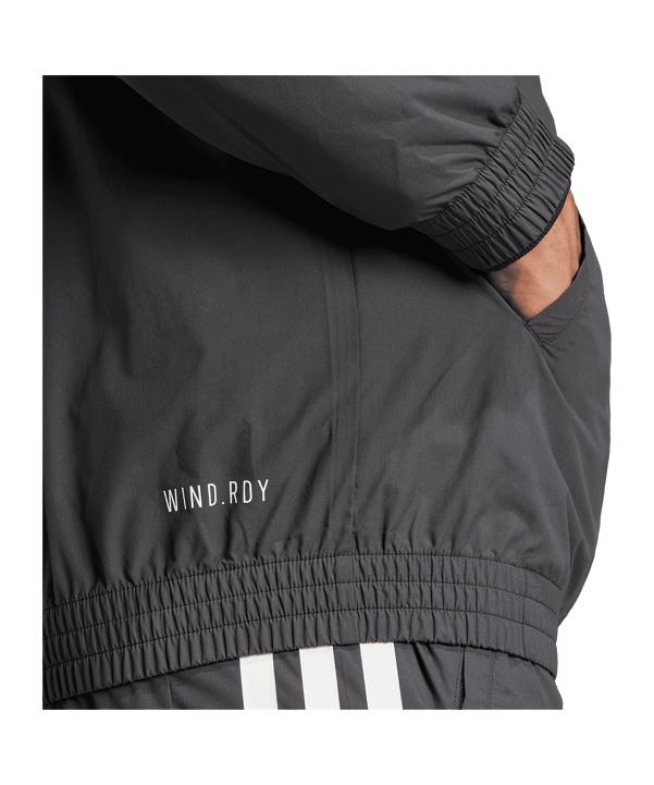 adidas Woven Jacke Schwarz - schwarz