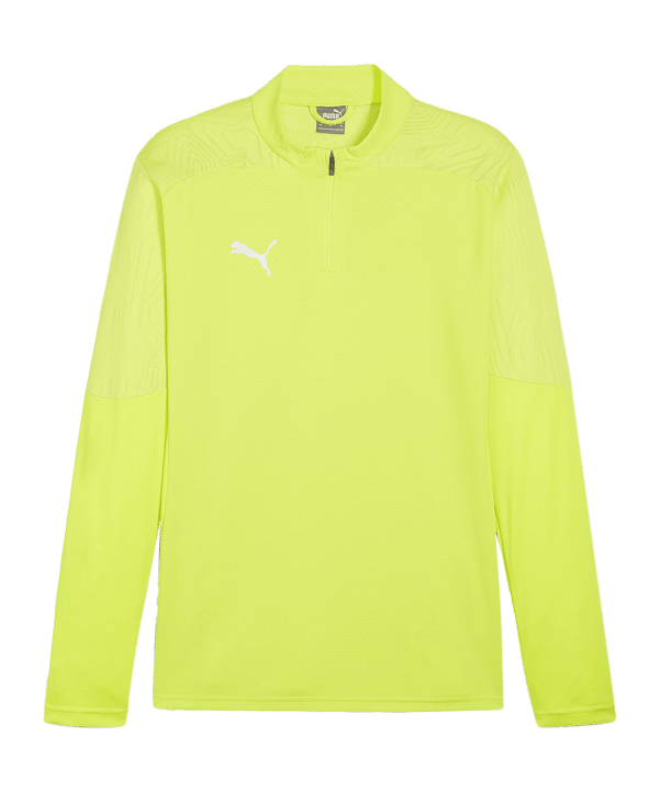 PUMA teamFINAL Training 1/4 Zip Sweatshirt F30 - tuerkis