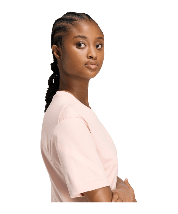 adidas Z.N.E. T-Shirt Damen Rosa - rosa