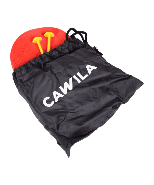 Cawila ACADEMY Spielfeldmarkierung FUNINO 2x25m Rot - weiss