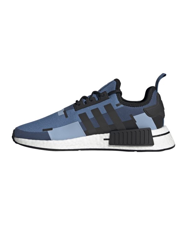 adidas Originals NMD_R1 Blau Schwarz - blau