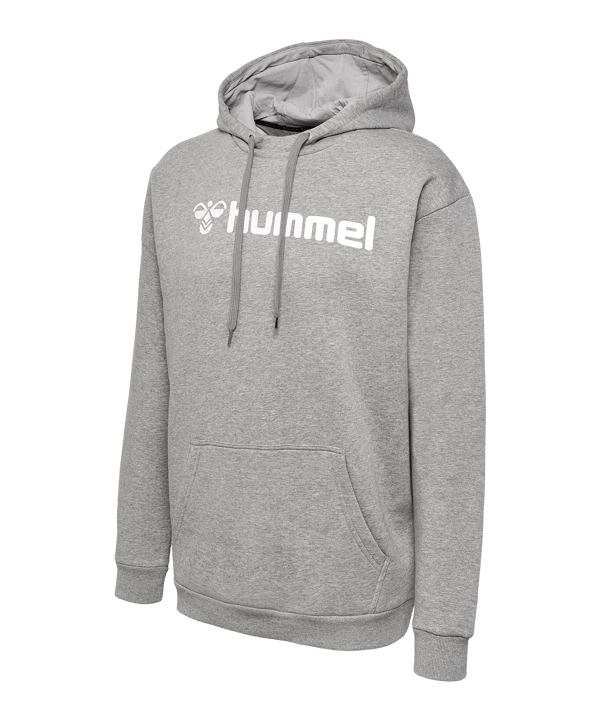 Hummel Mover Cotton Hoody Grau F2006 - grau