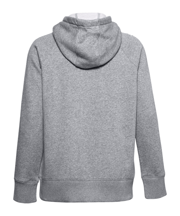 Under Armour Rival Fleece Logo Hoody Damen F035 - grau