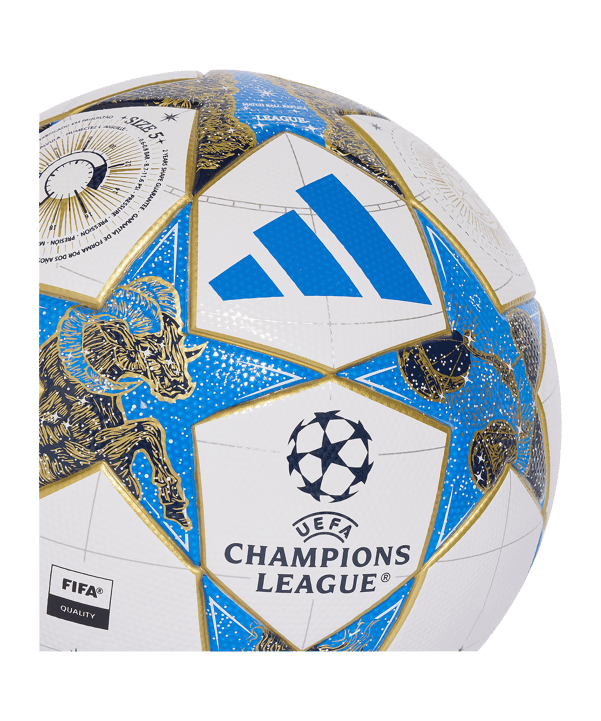 adidas UCL League Trainingsball Weiß - weiss