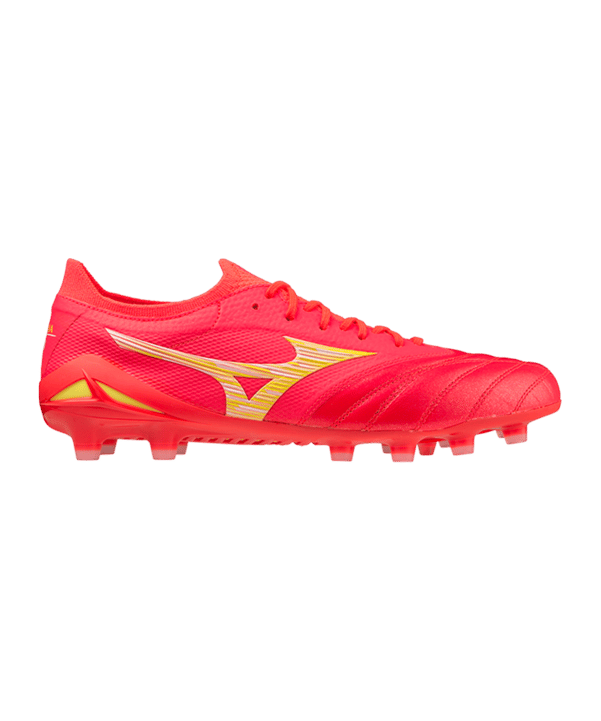 Mizuno Morelia Neo IV Made in Japan FG Release Rot Gelb F64 - rot