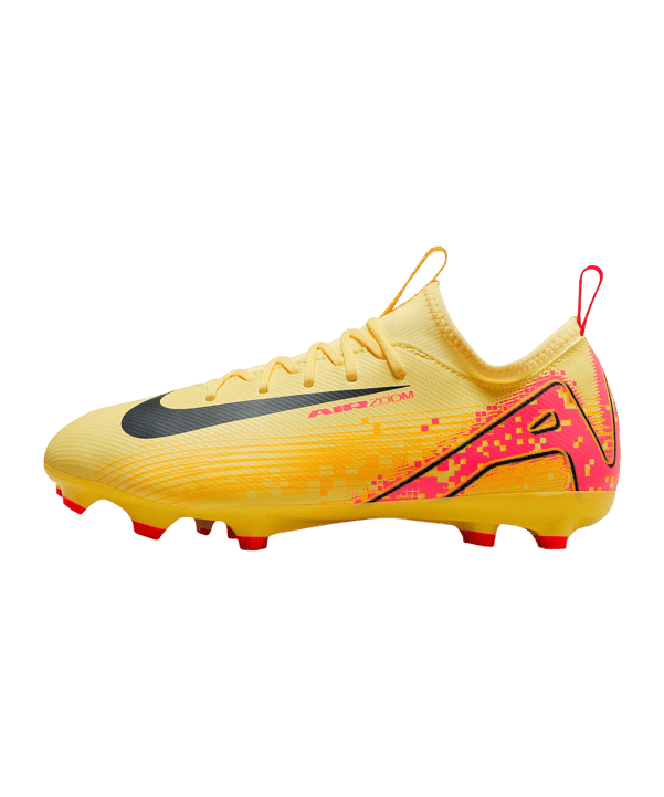 Nike Jr Air Zoom Mercurial Vapor XVI Academy FG/MG Mbappe Signature Kids Orange Blau F800 - orange