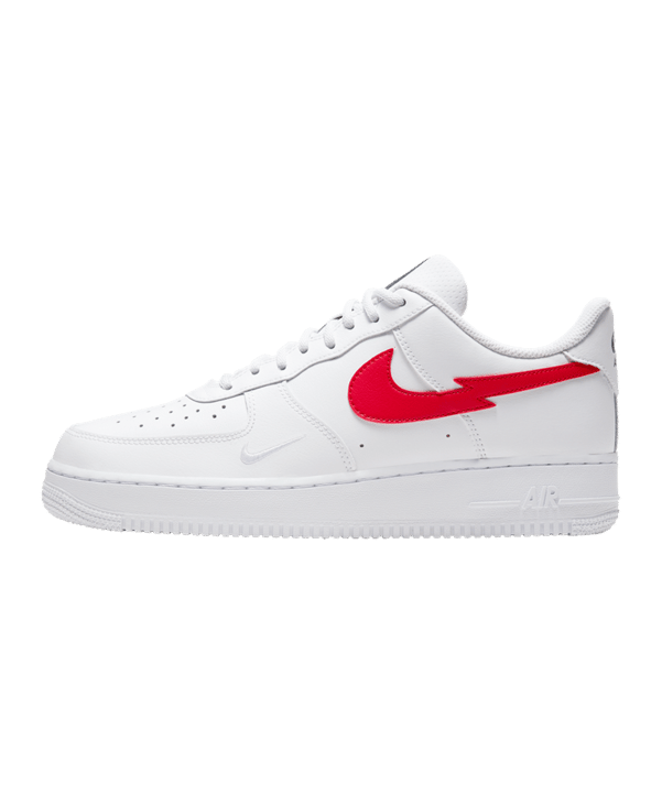 Nike Air Force 1 LV8 Weiss Rot F100 - weiss