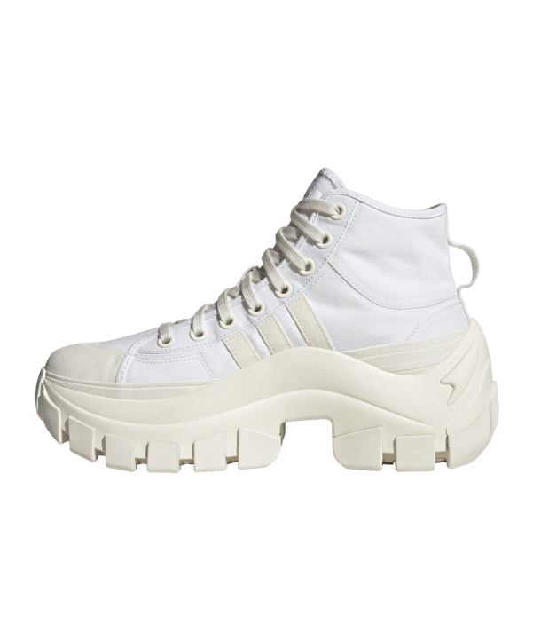 adidas Originals Nizza XY22 Hi Weiss Grau - weiss
