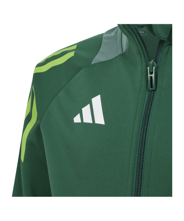 adidas Tiro 24 Competition Trainingsjacke Kids Grün - gruen