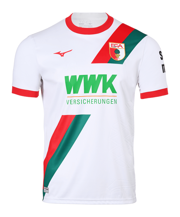 Mizuno FC Augsburg Trikot Home 2025/2026 Weiß F01 - weiss