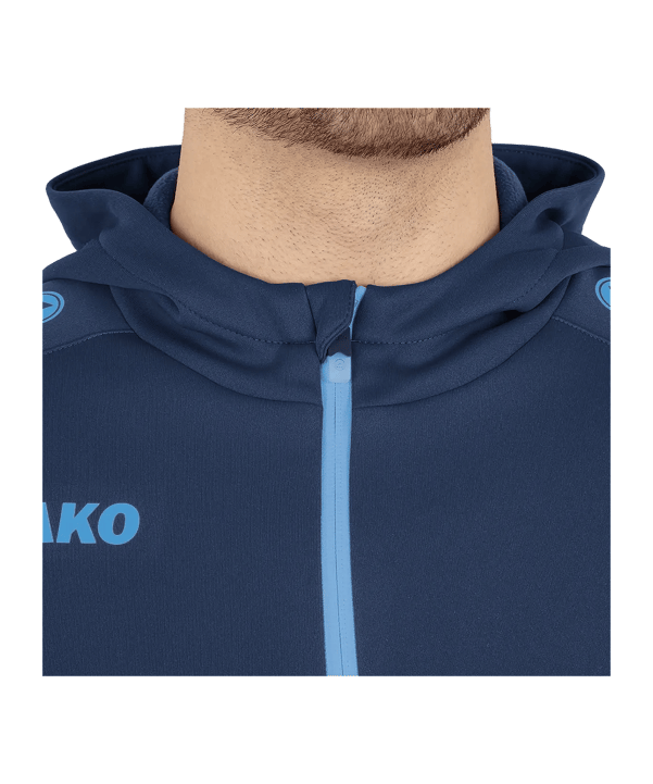 JAKO Champ 2.0 Jas met capuchon Blauw K095 - blauw