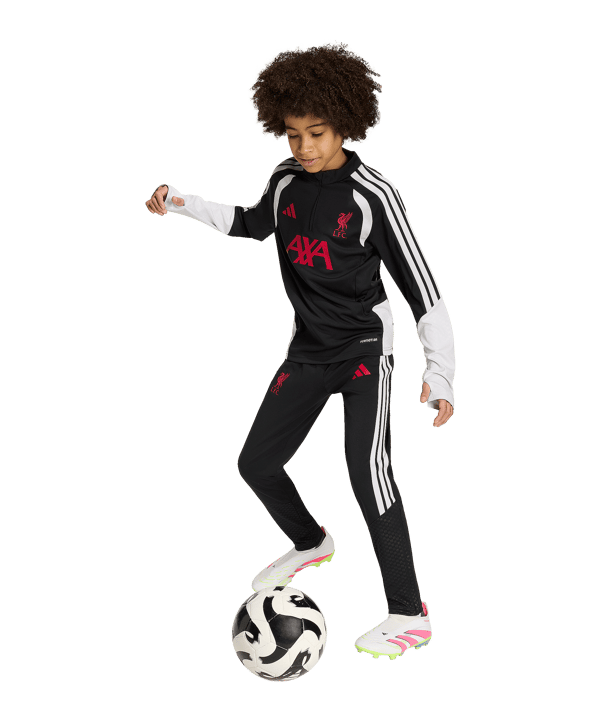 adidas FC Liverpool Tiro Pantaloni da allenamento Bambini Nero - nero
