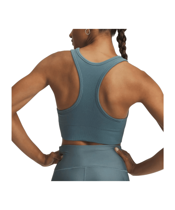 Under Armour Vanish Seamless Mid Sport-BH Damen Blau F587 - blau