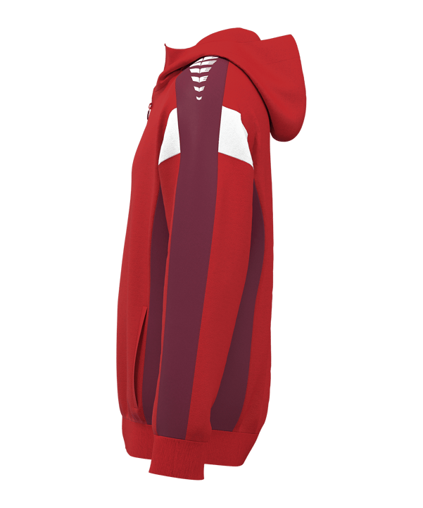 Erima Kapuzenjacke Rot Frotnewbordeaux - rot