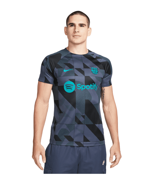 Nike FC Barcelona Trainingsshirt Blau F438 - blau