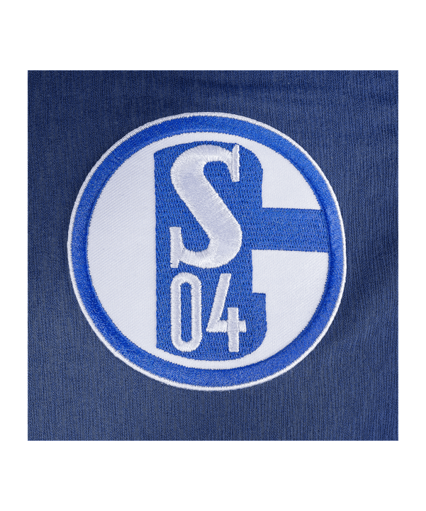 adidas FC Schalke 04 Team Präsentationsjacke Blau - blau