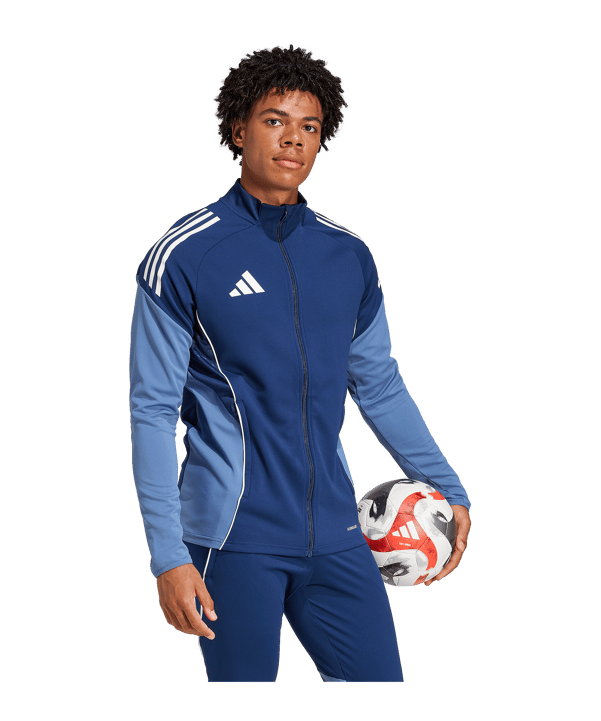 adidas Tiro 25 Competition Trainingsjacke Blau - blau