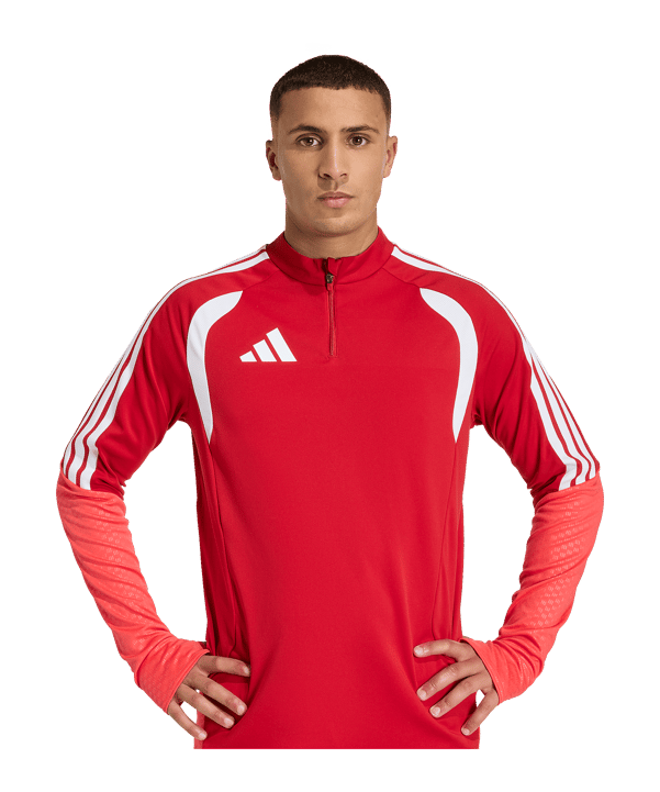 adidas Tiro 26 Training Zip Top Schwarz - rot